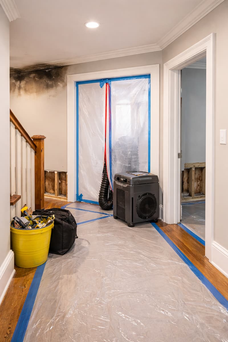 Fire damage restoration in an occupied Boston home or condo