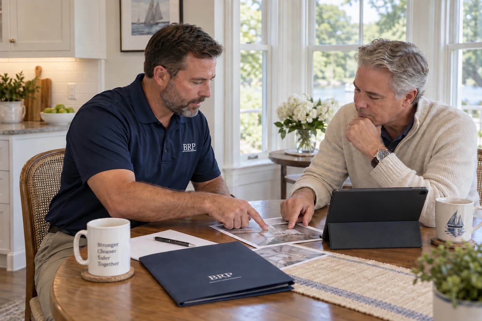 Restoration scope discussion with inspection documentation